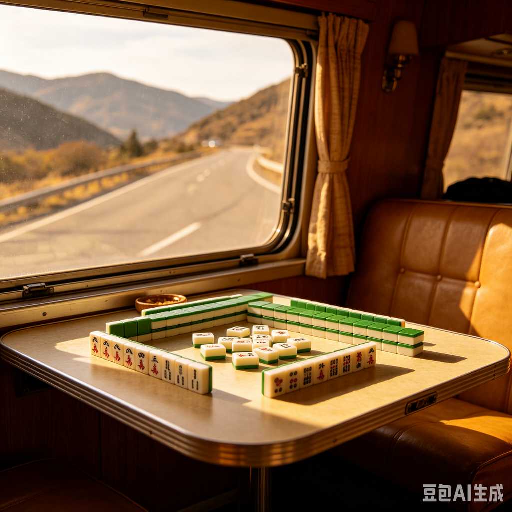 handheld mahjong tiles set