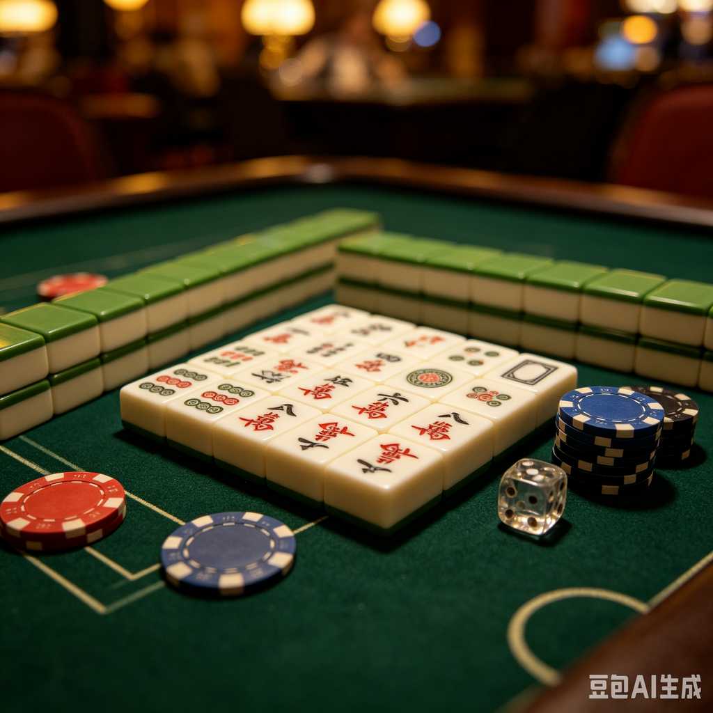 chinese style mahjong set
